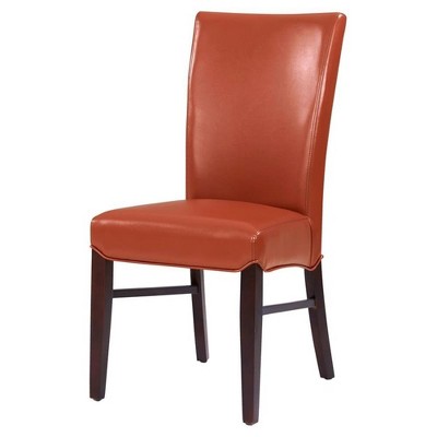 New Pacific Direct Milton Bonded Leather Dining Chair,Set of 2