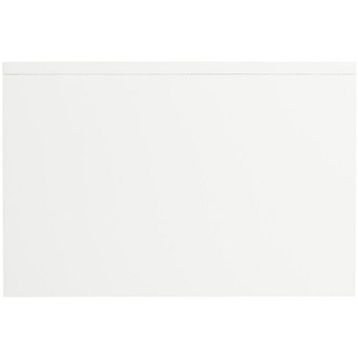 Transitional White 3-Drawer Nightstand with Greek Key Design