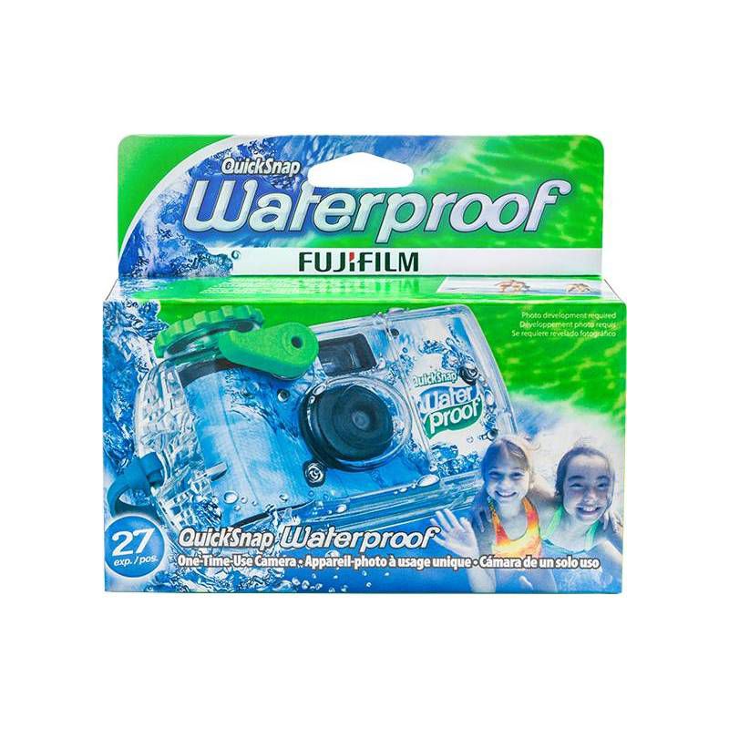 Fujifilm Quicksnap Waterproof Camera - Aqua Blue, 2 of 7