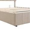 KTMBDW Full/Queen Size Lift Up Storage Bed, Modern Upholstered Headboard, Hydraulic Support, No Box Spring Needed - 4 of 4