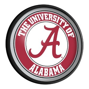 College Round Slimline Lighted Wall Sign - 1 of 1