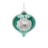 Green Glass Reflector Ornaments – Set of 12 - 4 of 4