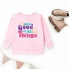 The Juniper Shop SmileyWorld See Good In All Things Youth Sweatshirt - 2 of 3