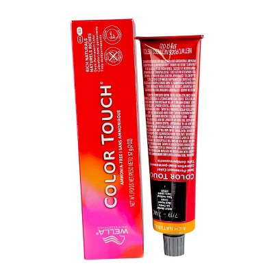 Wella Color Touch Pure Naturals Hair Color - 7/19 - Medium Blonde/Ash Cedre - Cool, Chic, and Captivating: Medium Blonde with a Smoky Edge