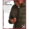 Canada Weather Gear Boys' Puffer Jacket - Lightweight Packable Bubble Coat, Water Resistant Outerwear Jackets for Boys (8-20) - 4 of 4