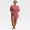 Women's Cooling Jersey Pajama Shorts - Auden™ - 3 of 3