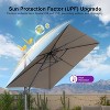 PURPLE LEAF UV Resistant Patio Umbrella Economical Outdoor Umbrella - 3 of 4