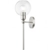 Livex Lighting Downtown 1 - Light Sconce in  Brushed Nickel - 2 of 4