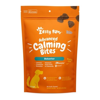 Zesty Paws  Calming Bites Soft Chews for Dogs - Happy Tails Market