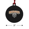 Mercer University Secondary Logo Aluminum Holiday Christmas Tree Ornament - 3 of 4