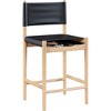 Meridian Furniture,Rawlins Vegan Leather Upholstered Counter Stool - 2 of 4