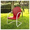 Metal Patio Arm Chair - Red : Target