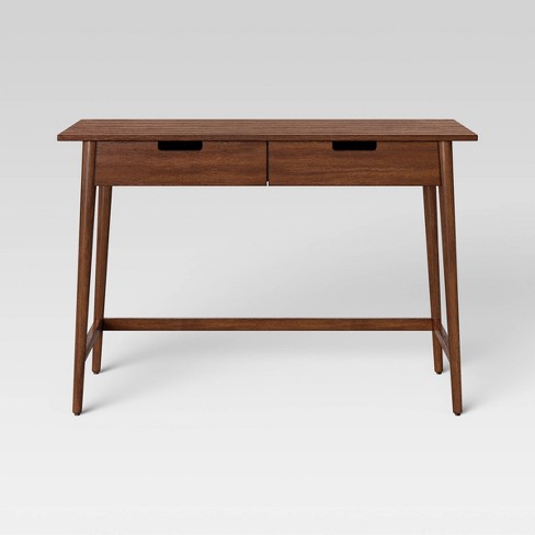 Desk with store drawers brown