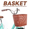 24" & 26" Women's Beach Cruiser Bike - Step-Through 1-Speed w/Basket & Adjustable Seat | Comfort Commuter Bicycle - 3 of 4