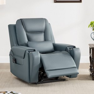 Spruce & Spring Electric Power Lift Recliner with Heat and Massage for Elderly - 1 of 4
