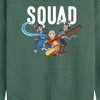 Women's - Avatar: The Last Airbender - Trio Squad Lightweight French Terry Wide Neck Long Sleeve Shirt - 2 of 4