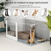 Artloge 6-10 Panels Large Heavy Duty Acrylic Dog Playpen Puppy Fence Safest Pet Enclosure Fertility Cage with Aviation Aluminum Frame & Waterproof Pad - 4 of 4