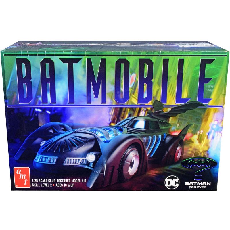 Skill 2 Model Kit Batmobile "Batman Forever" (1995) Movie 1/25 Scale Model by AMT, 1 of 5