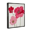 Stupell Industries Romantic Red Poppies Trio Framed Canvas - 3 of 3