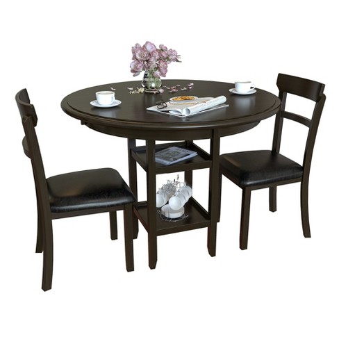 Counter Height Round Dining Table, Round Dining Table For 2 Set