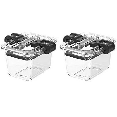 Prepara Latchlok Clear 0.5 Cup Tritan Food Storage Container Set