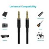 Monoprice Premier Series 1/4 Inch (TRS) Male to Male Cable Cord - 6 Feet - Black | 16AWG (Gold Plated) - 3 of 4