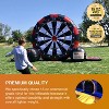 JumpOrange 10’ Multi Game Inflatable Commercial Grade Outdoor Soccer Kick Dart Game with Air Blower Included. - 4 of 4