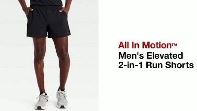 Men's Elevated 2-in-1 Run Shorts - All In Motion™