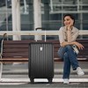 ROBOTIME Luggage, Suitcase Set with Lock and Double Spinner Wheels, Large Capacity Cases for Business or Vacation, 3PCS, Black, 30.31"*19.29"*11.81" - 2 of 4