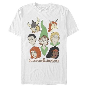 Men's Dungeons & Dragons Cartoon Favorite Players T-Shirt - 1 of 4