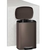 13.2 Gallon and 2.6 Gallon Stainless Steel Trash Can Combo Set with Removable Inner Drum for Kitchen, Bathroom, Office - 3 of 4