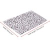 INSPIRE CHIC Women's Leopard Printed Chiffon Square/Long Lightweight Soft Sheer Neck Scarves 1Pc - 3 of 4