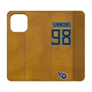 NFL Tennessee Titans Players Game Tactic Folio Cell Phone Case for Apple iPhone - 1 of 4