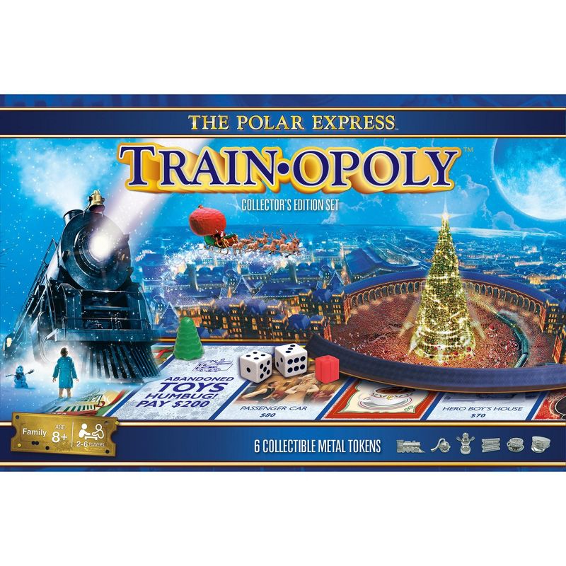 MasterPieces Opoly Family Board Games - Polar Express, 1 of 6