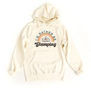 Simply Sage Market Women's Graphic Hoodie I'd Rather Be Glamping - 1 of 2