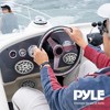 Pyle 6'' x 9'' 260 Watt Water Resistant Marine Outdoor Boat ATV UTV Sound System Speakers with Removable Grill and Poly Carbon Cone, White (4 Pack) - 4 of 4