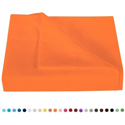 Brushed Microfiber Flat Sheet Only, Super Soft Hotel Quality Top Sheet - NTBAY