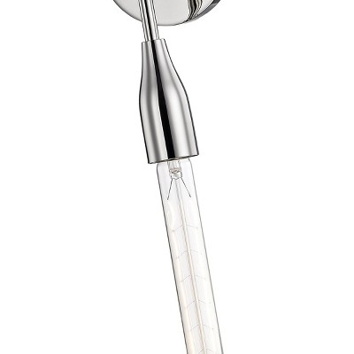 Tara Polished Nickel 2-Light Dimmable Wall Sconce