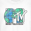 Juniors Womens MTV Distressed Earth Day Logo T-Shirt - 2 of 4