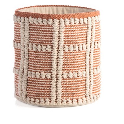 Shiraleah Haven Window Pane Decorative Storage Basket
