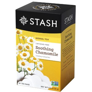Stash Tea Soothing Chamomile Herbal Tea Bags Case of 6/20 Bags - 1 of 2