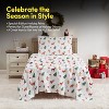 Printed Holiday 4pc Sheet Sets, Easy Care, Soft & Wrinkle-Resistant Holiday Bedding by Sweet Home Collection™ - 4 of 4