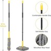 JANSNO Self-Wringing Twist Mop with 57" Long Handle for Multi-Space Cleaning - 2 of 4