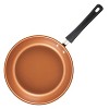 LunaLulink 14-Piece brown Easy Clean Pro Ceramic Nonstick Cookware Set - 3 of 3