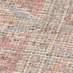 antique red and blue