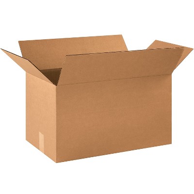 Partners Brand 21" x 13" x 13" Corrugated Boxes 32 ECT Kraft 20/Bundle (211313)