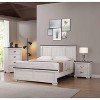 NicBex Rustic White Dresser,Farmhouse Single Dressers with Traditional Handles,Chest of Drawers for Bedroom,Living Room,Dining Room,Hallway - 4 of 4