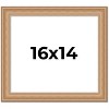PosterPalooza | Weathered Yellow Picture Frame - UV Acrylic, Backing Board, Hanging Hardware Included - 2 of 4