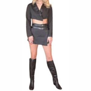 Women's Buckle Assymetric Skort - DO+BE - 1 of 1