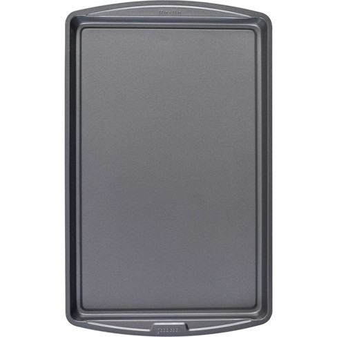 Baker's Secret Non-stick Insulated Cookie Sheet 16.5x14.4 Dark Grey  Essentials Line Carbon Steel 